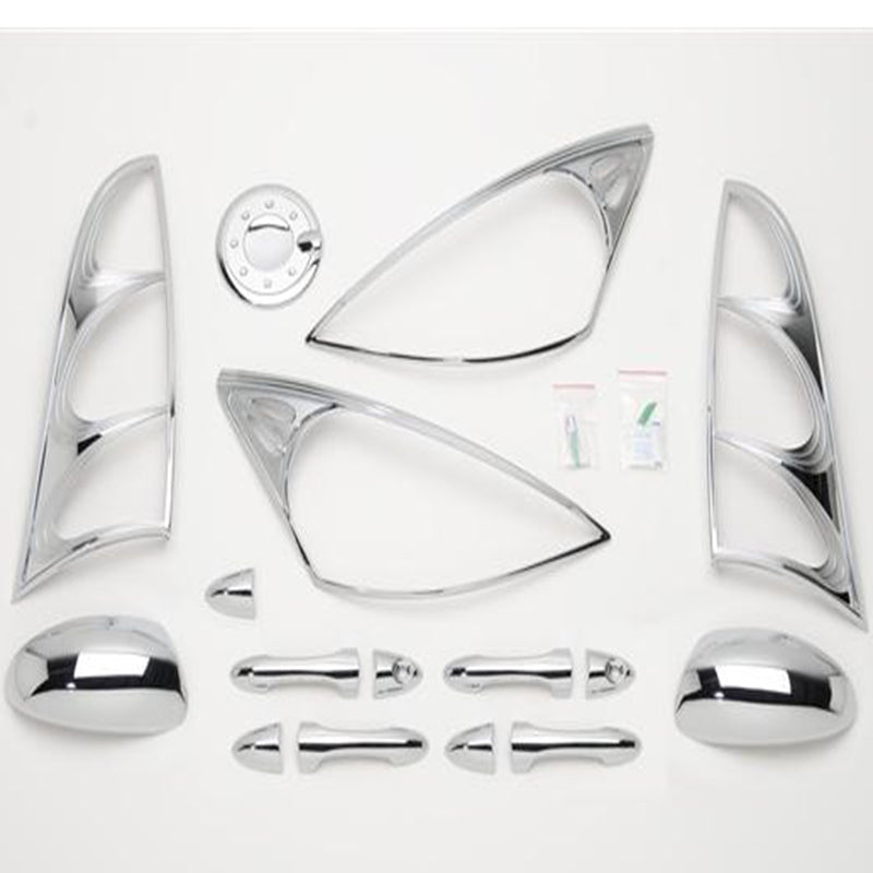 Putco 00-04 Ford Focus (4 Door) DH/MC/TL/HL/FTC Chrome Trim Accessory Kits 405070 405070 Photo - Primary