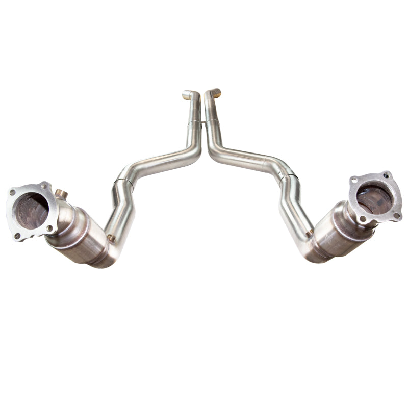 Kooks GREEN Catted 3" Downpipe 3.6L Twin Turbo V6 for 2016+ Cadillac ATS-V 23203300 Photo - Unmounted