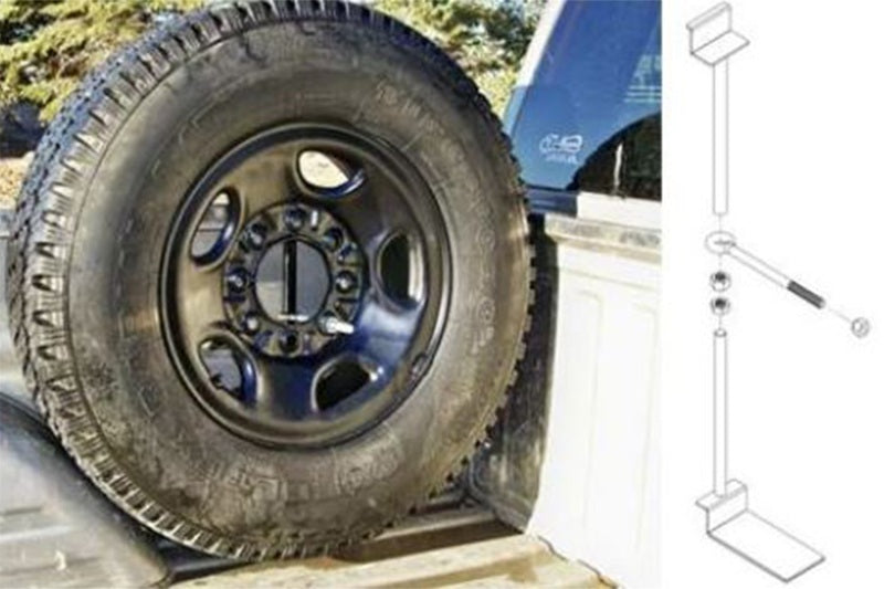 Titan Fuel Tanks Spare Tire Mount for Truck Beds (Includes Brackets and Hardward for Installation) 9901330 9901330 Photo - Primary