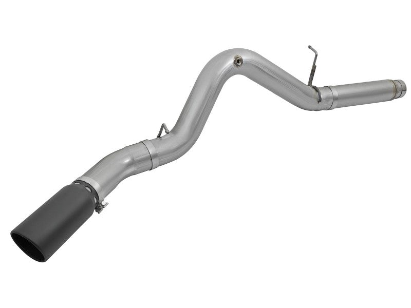 aFe POWER 49-44081-B Large Bore-HD 5" 409 SS DPF-Back Exhaust System 49-44081-B Photo - Unmounted