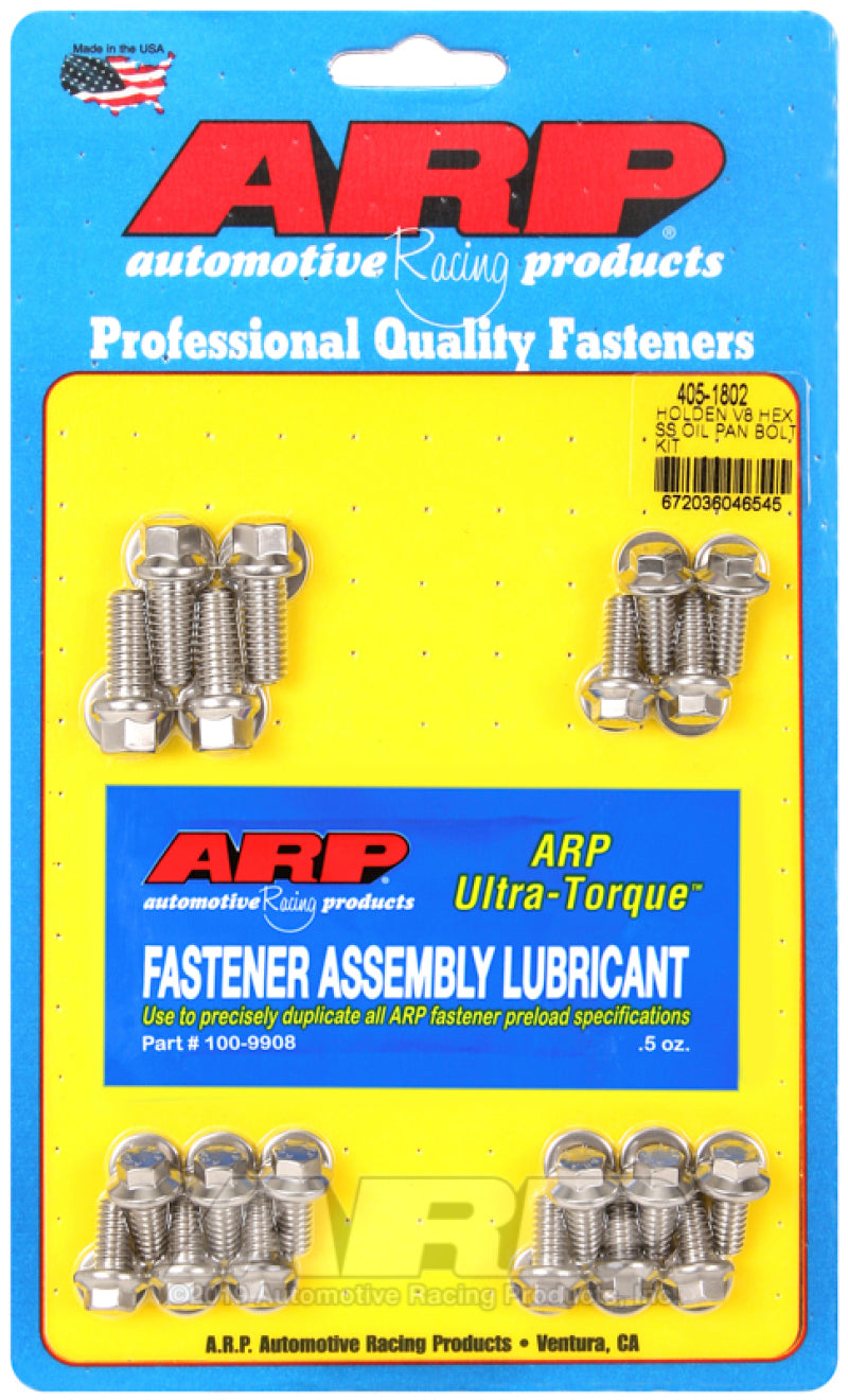 ARP Oil Pan Bolt Kit for Holden V8 405-1802 Photo - Primary