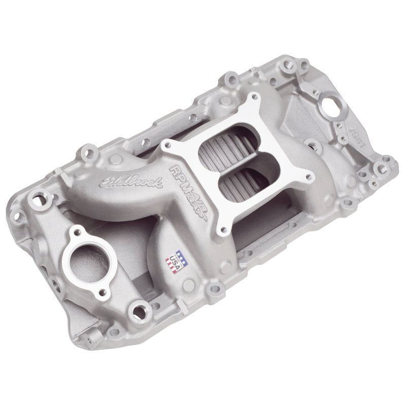 Edelbrock B/B Chevy O-Port RPM Air-Gap Manifold 7561 Photo - Primary