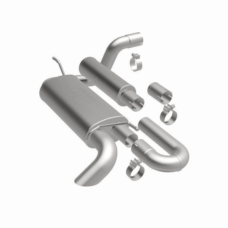 Magnaflow 18-23 Jeep Wrangler JL 2.0L/3.6L Overland Series Axle-Back Exhaust 19620 19620 360 Degree Image Set
