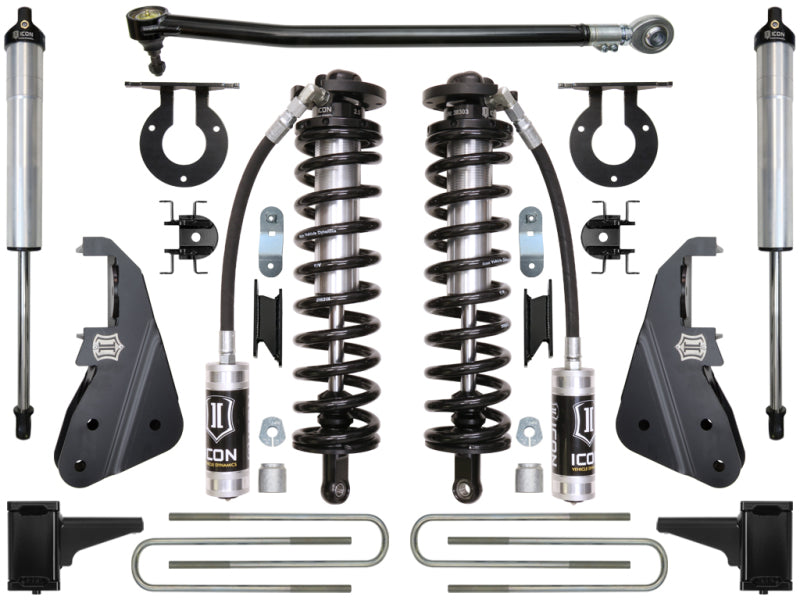 ICON 2017+ Ford F-250/F-350 4-5.5in Stage 2 Coilover Conversion System K63152 K63152 Photo - Primary