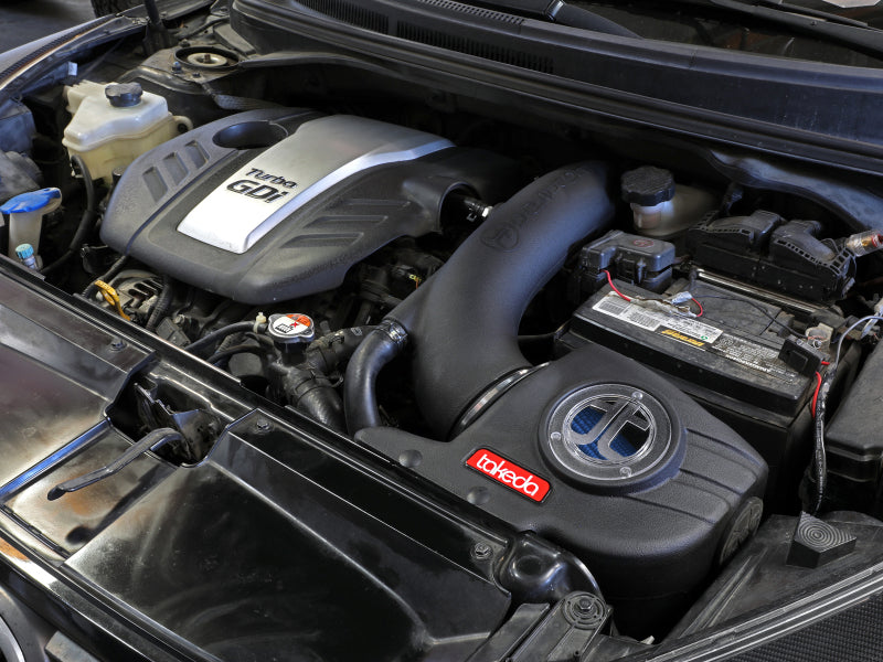 aFe Takeda Momentum 13-17 Hyundai Veloster Cold Pro 5R Air Intake System 56-70028R 56-70028R Photo - Mounted