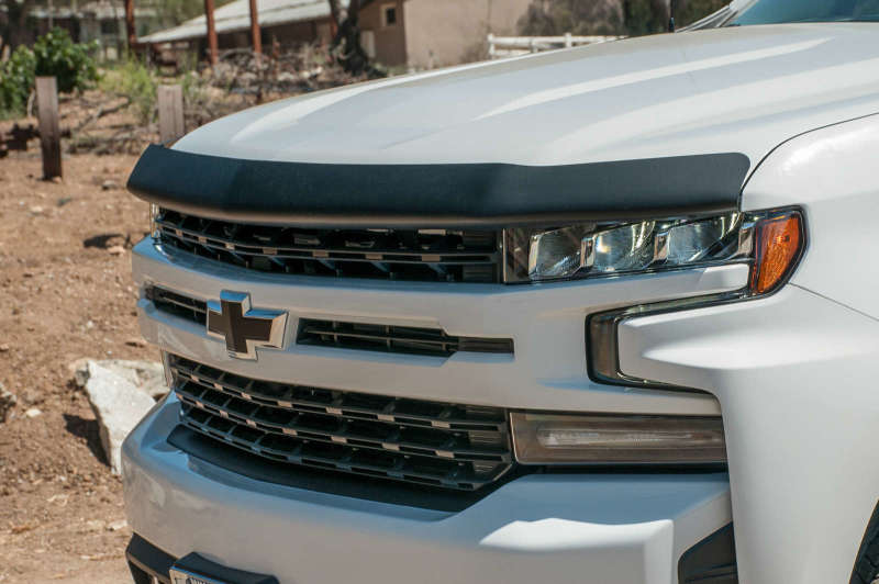EGR 2019 Chevy 1500 Super Guard Hood Guard - Dark Smoke 301691 301691 Photo - Mounted