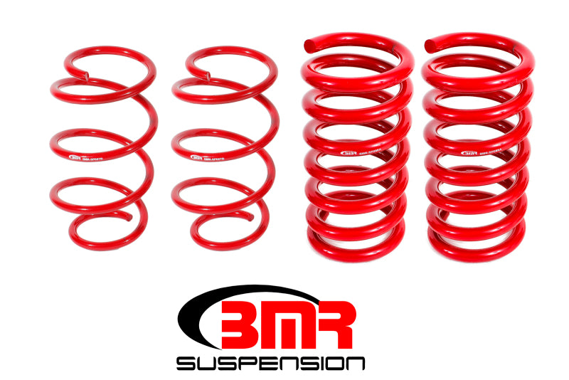 BMR Suspension Lowering Springs, Set Of 4, Drag Version SP086R Photo - Primary