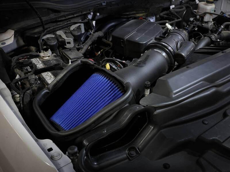 aFe 20-22 Ford F-250/F-350 V8-3.7L Magnum FORCE Stage-2 Intake System 54-13069R 54-13069R Photo - Mounted
