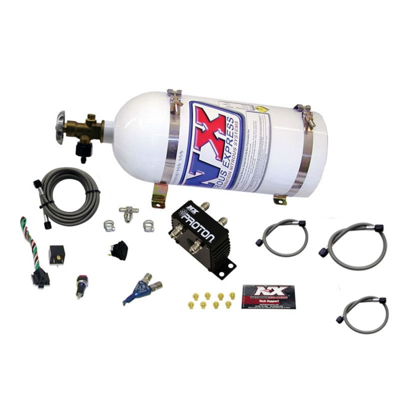 Nitrous Express Proton Series Nitrous System W/ 10Lb Bottle 20420-10 Photo - Primary