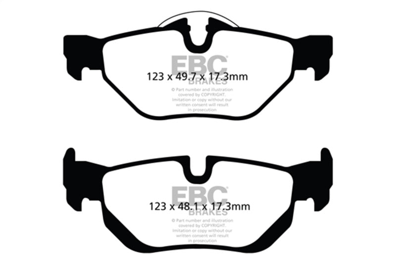 EBC Disc Brake Pad Set UD1267 Photo - Primary