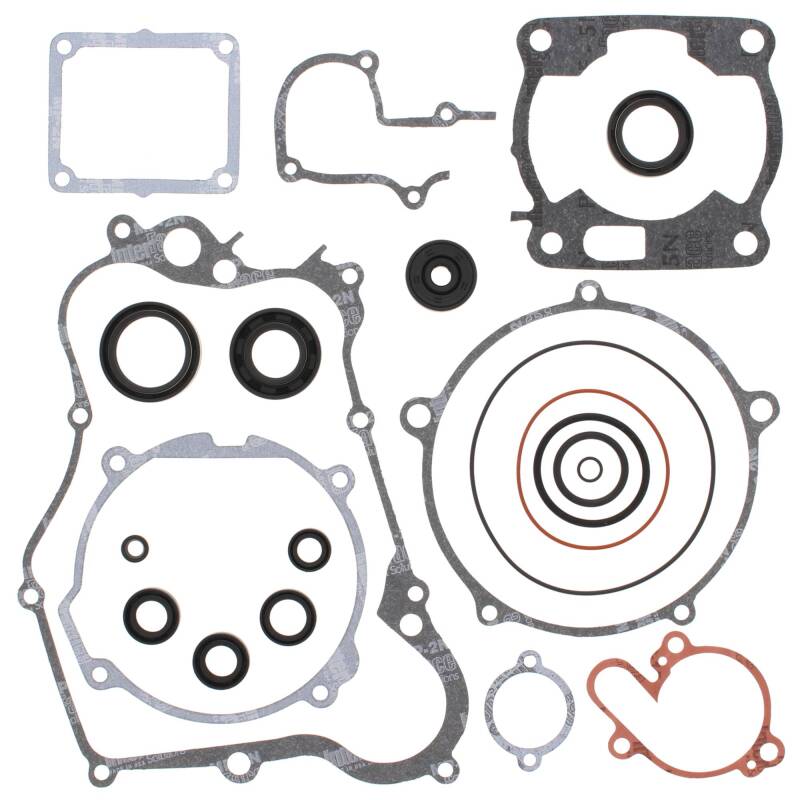 Vertex Pistons Vertex Gaskets 90-91 Yamaha YZ125 Complete Gasket Kit w/ Oil Seals 811633 811633 Photo - Primary