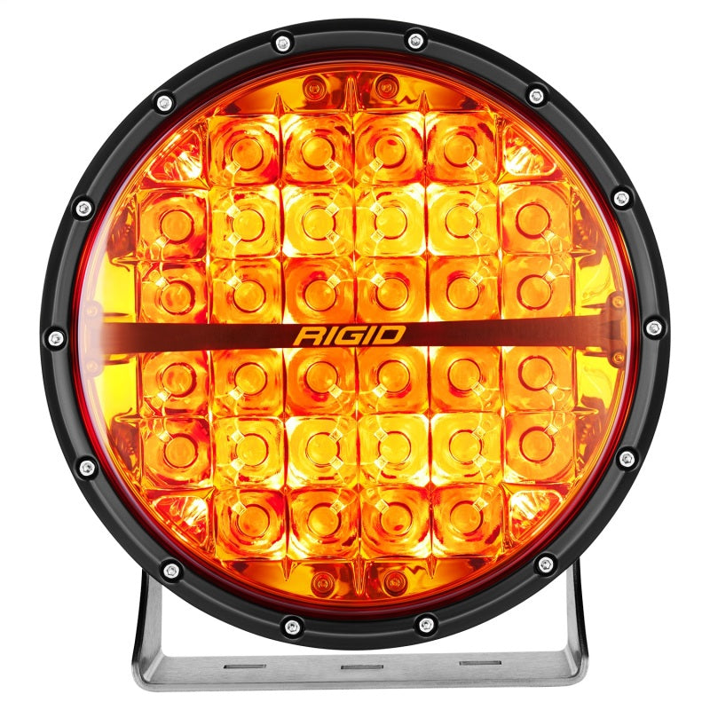 Rigid Industries 360-Series 9in LED Off-Road Spot Beam - Amber 36522 36522 Photo - Unmounted