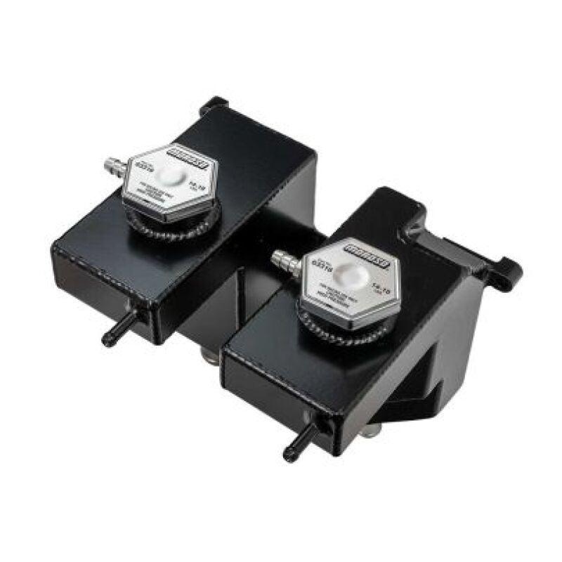 Moroso Polaris RZR Turbo/Turbo S w/Fox Piggyback Shock Dual Coolant & Intercooler Tank - Black 43005 43005 User 1