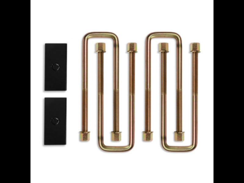 Cognito 11-24 Chev Silv/Sierra 2500/3500 HD 2WD/4WD 1in Block and 16in U-bolt Kit (steel/straight) 110-91031 110-91031 Photo - Primary