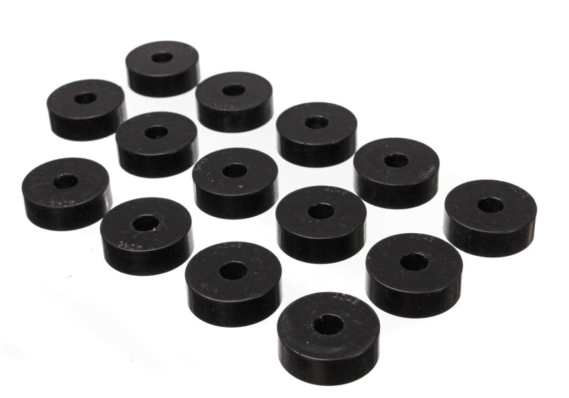 Energy Suspension Body Mount Set Black Jeep CJ5 All 1966-1973 2.4101G Photo - Primary