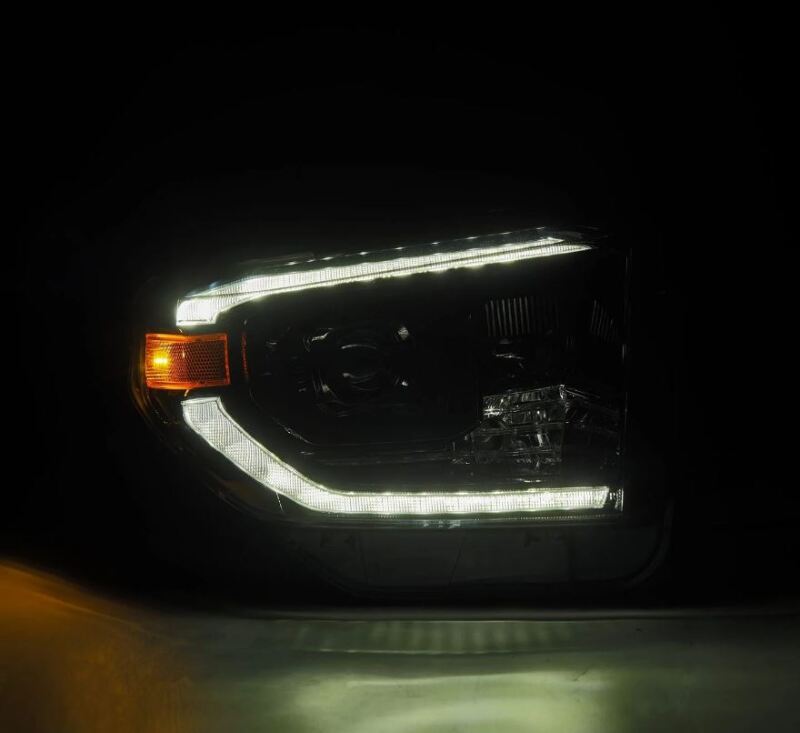 AlphaRex 14-21 Toyota Tundra PRO-Series Projector Headlights Black w/Seq. Sig. + DRL 880839 880839 User 2