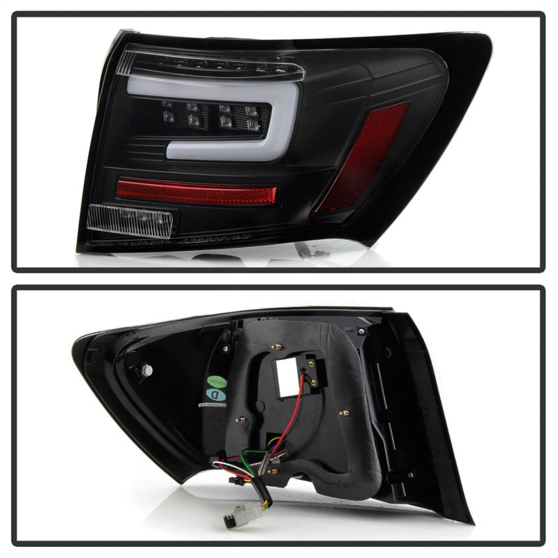 Spyder 08-11 Subaru Impreza WRX 4DR LED Tail Lights - Black ALT-YD-SI084D-LED-BK 5087966 5087966 Photo - Unmounted