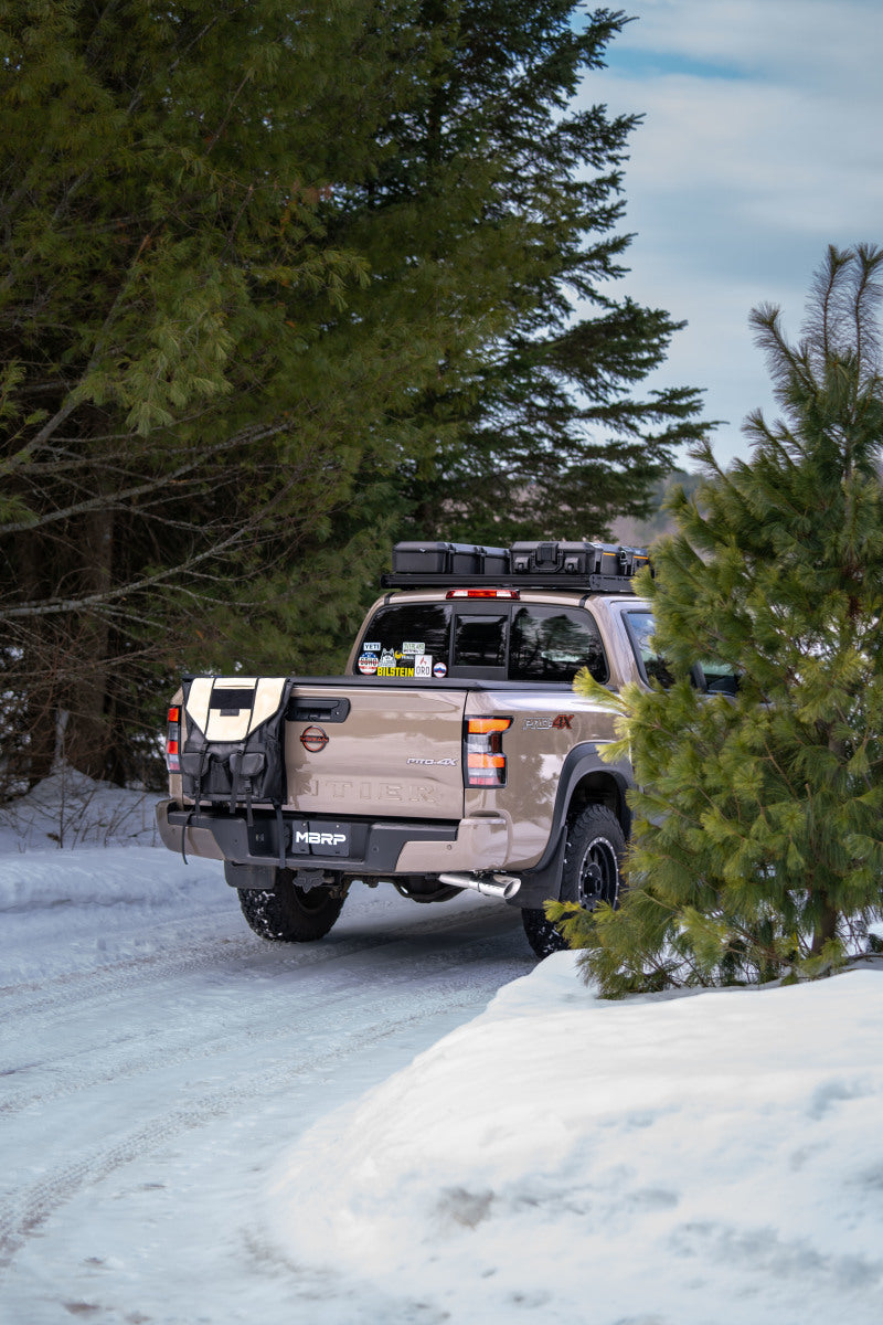 MBRP 22-23 Nissan Frontier 3.8L 3in Tip 3in Cat Back Single Side Exit Street Profile - T304 S5407304 S5407304 Photo - lifestyle view
