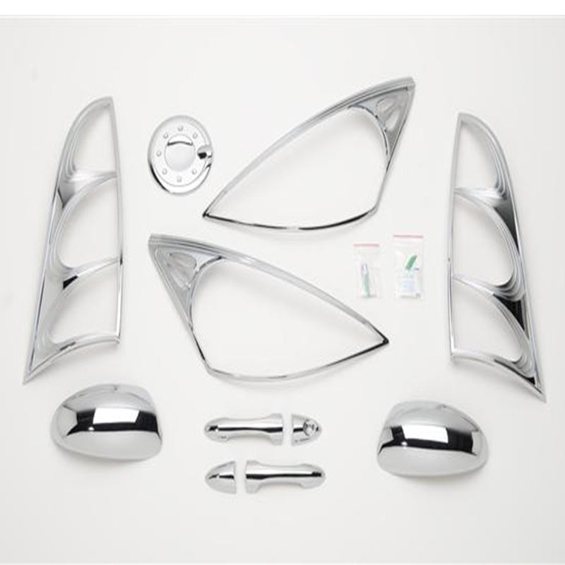 Putco 00-04 Ford Focus (2 Door) DH/MC/TL/HL/FTC Chrome Trim Accessory Kits 405069 405069 Photo - Primary