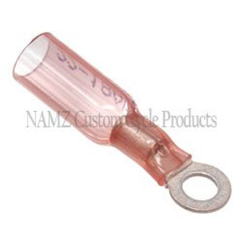 NAMZ Heat Sealable No.8 Ring Terminals 22-18g (25 Pack) NIS-19164-0086 NIS-19164-0086 Photo - Primary