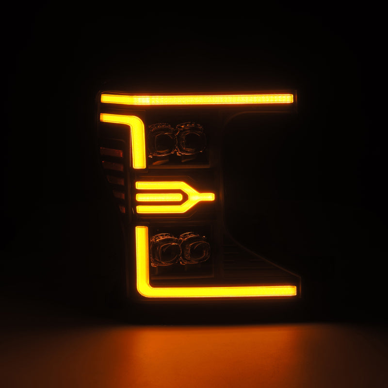 AlphaRex 20-22 Ford F-250/350/450 SD NOVA-Series LED Proj Headlights Bk w/Actv Light SeqSig & SBDRL 880338 880338 User 4