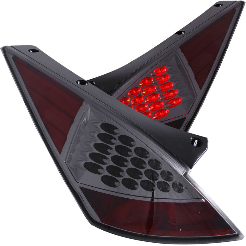 Anzo 2003-2005 Nissan 350Z LED Tail lights Smoke 321254 Photo - Primary