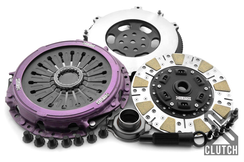 XCLUTCH 1997 Mitsubishi Lancer EVO IV 2.0L Stage 2 Cushioned Ceramic Clutch Kit XKMI24522-1C XKMI24522-1C Photo - Primary