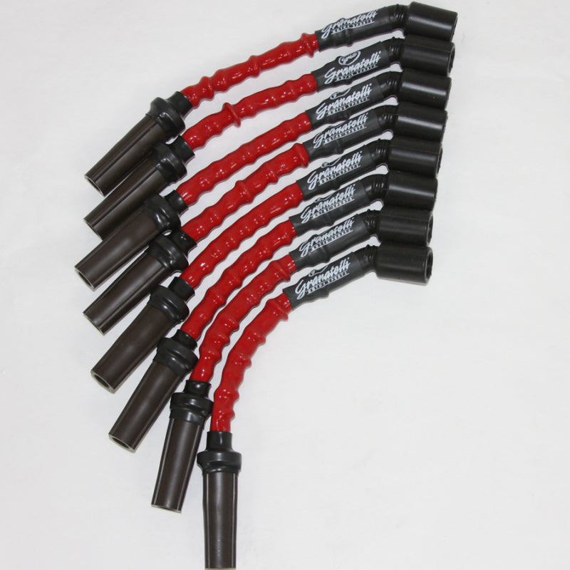 Granatelli Motor Sports Granatelli 14-23 GM LT1 6.2L Hi-Perf Coil-Near-Plug Ignition Wire Connector Kit w/Red Jacket 28-1545HTR 28-1545HTR Photo - Primary