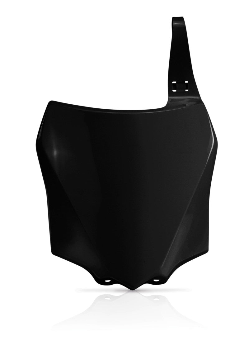 Acerbis 14+ Kawasaki KX85/ 14-21 KX100/22-24 KX112 Front Number Plate - Black 2374050001 2374050001 Photo - Primary