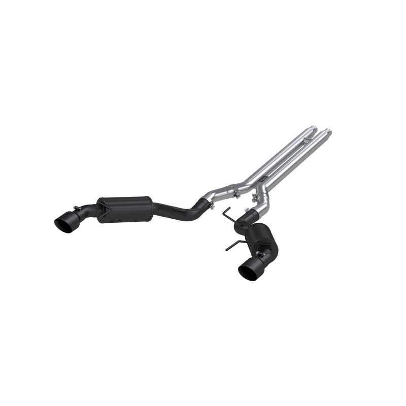 MBRP 15-17 Ford Mustang 5.0L 3in Cat Back Exhaust MBRS7277BLK S7277BLK Photo - Primary