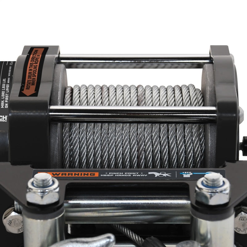 Superwinch 1500lb Winch 1.1HP 120V 1/8in x 35ft Wire Rope SUP1715001 1715001 Photo - Unmounted