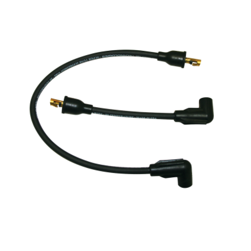 Moroso 80-84 H-D FL / 84-99 H-D FXST/FLST / 91-98 H-D FXD Suppression Core Wire Set - Black 27160 27160 User 1