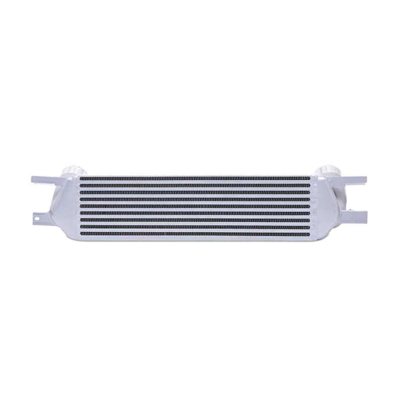 Mishimoto Silver Intercooler Kit w/ Black Pipes Mustang EcoBoost 2015+ MMINT-MUS4-15KWSL Photo - Close Up