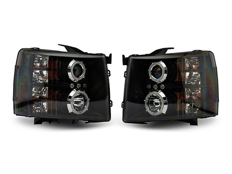 Raxiom 07-13 Silverado 1500 Super White LED Halo Projector Headlights- Black Housing (Clear Lens) S112717 S112717 User 1
