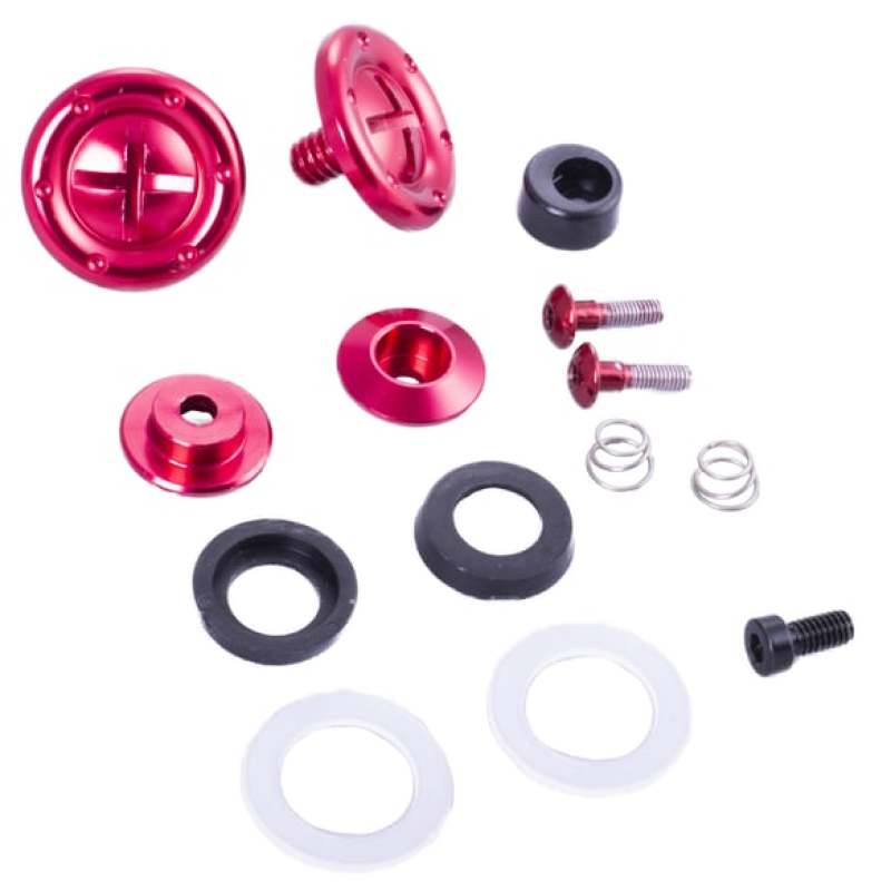 Racequip Red Hardware Pivot Kit for Face Shield Fits PRO & VESTA Model Helmets 205111 205111 User 1