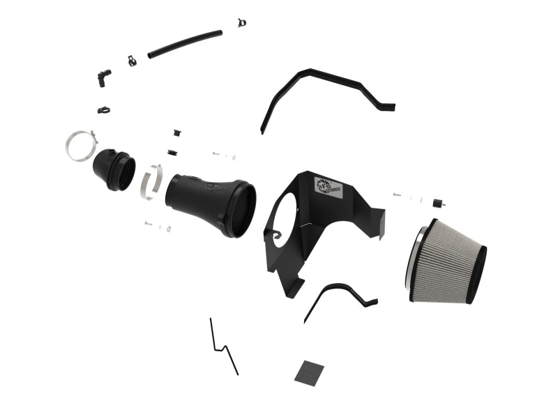 aFe Magnum FORCE Stage-2XP Cold Air Intake System w/Pro DRY S - Media Black 54-12852D 54-12852D Photo - Unmounted