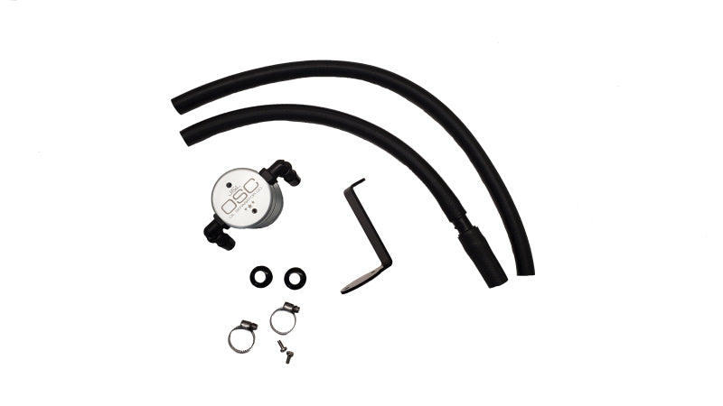 J&L 14-22 Mazda CX5 2.5L Non-turbo Driver Side 3.0 Oil Separator Kit - Clear Anodized 3111D-C 3111D-C Photo - Primary