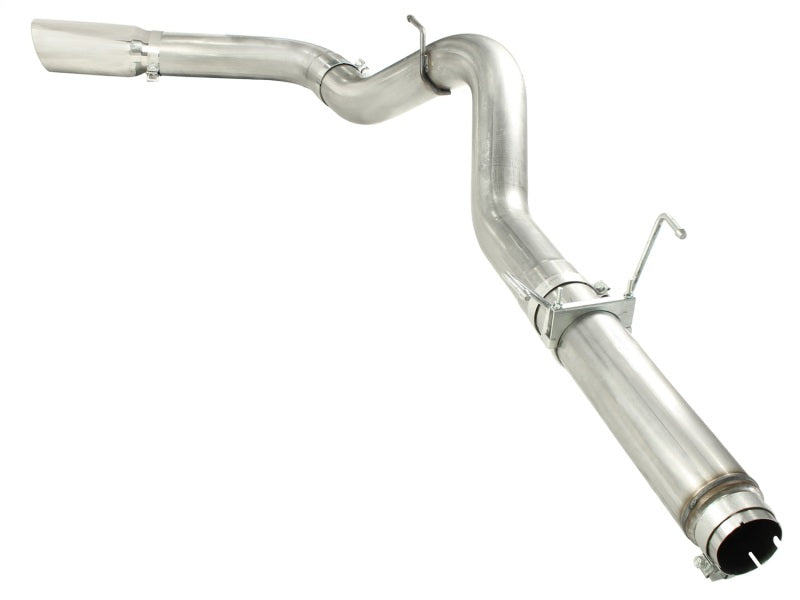 aFe POWER 49-42016-P Large Bore-HD 5" 409 SS DPF-Back Exhaust System 49-42016-P Photo - Unmounted