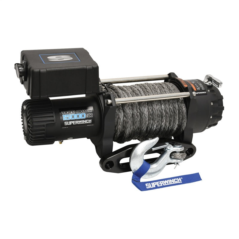 Superwinch 15000lb Winch 15/32in x 78ft Synthetic Rope SUP1515001 1515001 Photo - Unmounted