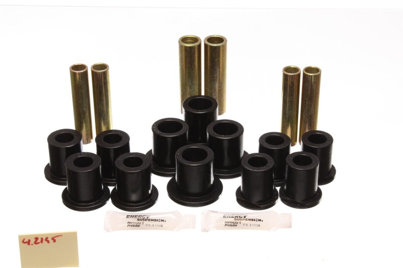 Energy Suspension Leaf Spring Bushing Set Black Ford E-250 Econoline All 1992-2002 4.2145G Photo - Primary