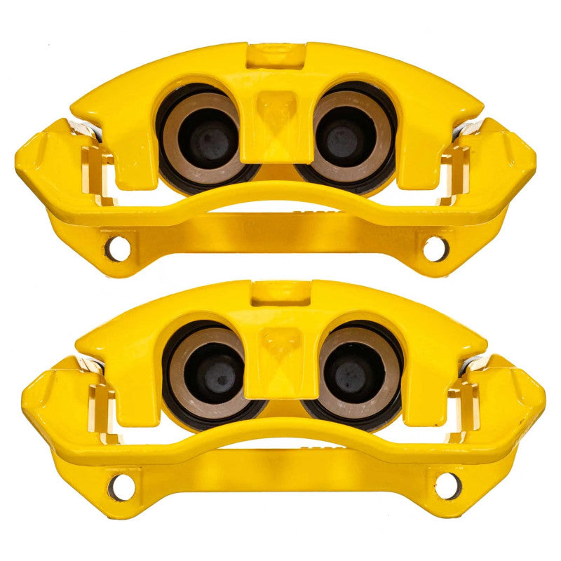 PowerStop Power Stop 12-20 Ford F-150 Front Yellow Caliper w/Bracket (Pair) S5404YLW S5404YLW Photo - Primary