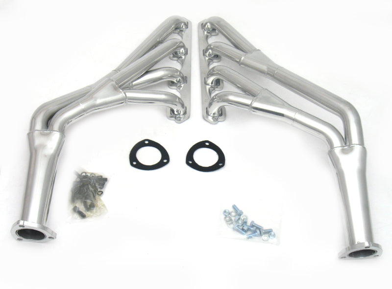 JBA 65-70 Ford Mustang 260-302 SBF 1-1/2in-1-3/4in Primary Silver Ctd Tri Y Header 6651SJS 6651SJS Photo - Primary