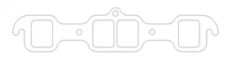 Cometic Exhaust Gasket 2Piece Set Armor Clad Thickness: .064in C5812-064 Photo - Primary