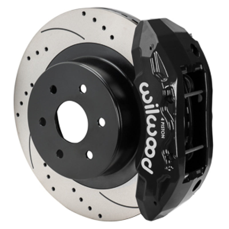 Wilwood 99-18 Chevy Silverado/GMC Sierra 16x1.25 Drilled & Slotted Rotor TX4R 4 Piston Rear Brake Ki 140-16861-D 140-16861-D User 1