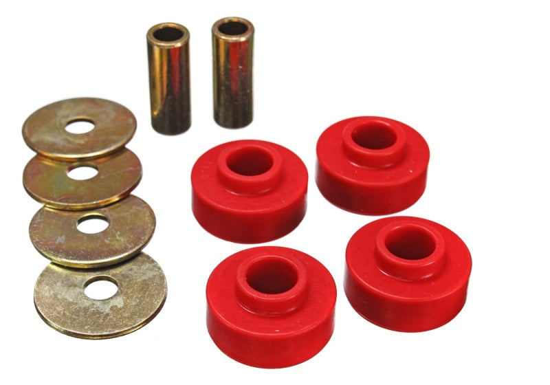 Energy Suspension Diff Carrier Bushing Red Ford Mustang SVT Cobra 10th Anniversary 99-04 4.1126R Photo - Primary