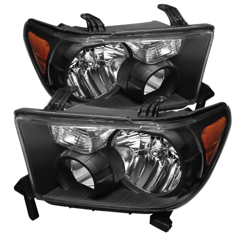 SPYDER Xtune Toyota Tundra 07-13 / Toyota Sequoia 08-13 OEM Style Headlights Black HD-JH-TTU07-AM-BK 5077127 5077127 Photo - Primary