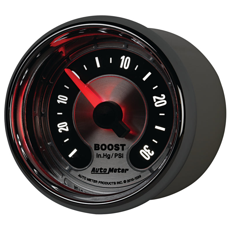 Autometer American Muscle 52mm Full Sweep Electric 30 In Hg.-Vac/30PSI Boost Vacuum Gauge 1259 1259 User 3