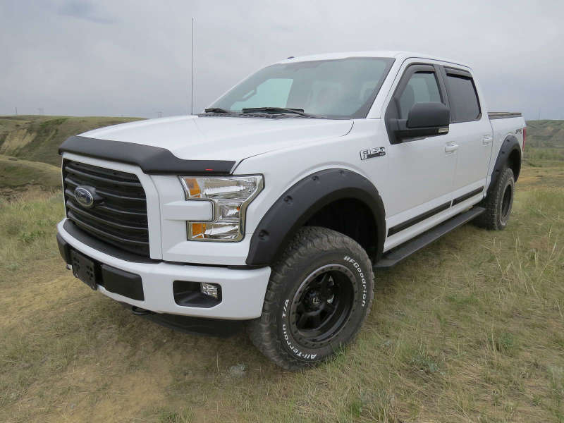 EGR 15+ Ford F150 Superguard Hood Shield - Matte (303475) 303475 303475 Photo - Mounted