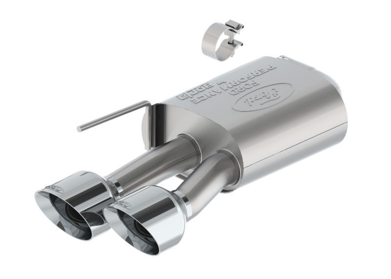 Ford Racing 2024 Mustang 5.0L Extreme Non-Active Axle-Back w/Valance - Chrome Tip M-5230-M5ECV M-5230-M5ECV Photo - Unmounted