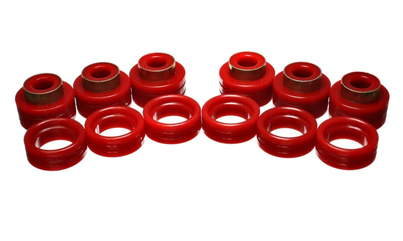 Energy Suspension Body Mount Set Red Dodge Ram 2500 All 1994-2002 5.4107R Photo - Primary